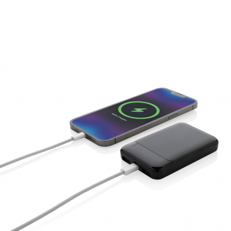 Powerbank 5.000 mAh RCS din plastic reciclat, incarcare rapida [2]
