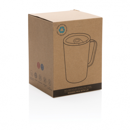 Cana termos inox reciclat RCS 420 ml cu capac culisant [6]