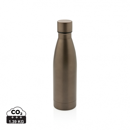 Noutati si inovatii - Sticla termos inox reciclat RCS Solid 500 ml antiscurgere