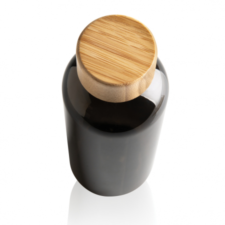 Sticla RPET reciclat RCS 660 ml cu capac bambus FSC [3]