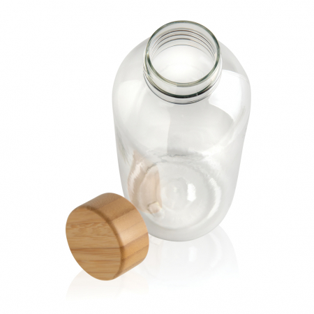 Sticla RPET reciclat RCS 660 ml cu capac bambus FSC [3]