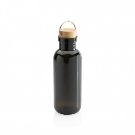 Sticla RPET reciclat RCS 680 ml cu capac bambus si maner [1]