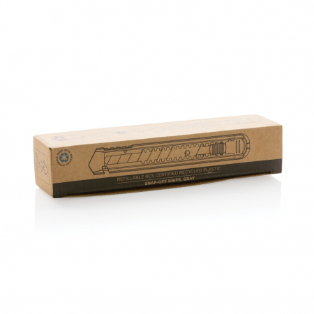 Cutter snap-off reincarcabil din ABS reciclat RCS cu lama SK4 – eco si rezistent [9]