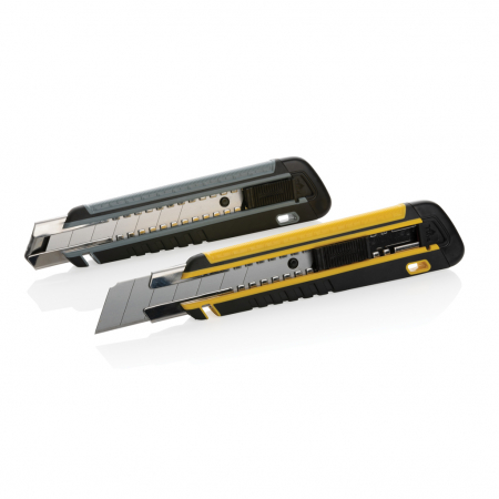 Cutter snap-off heavy duty reincarcabil din ABS reciclat RCS cu grip moale [6]