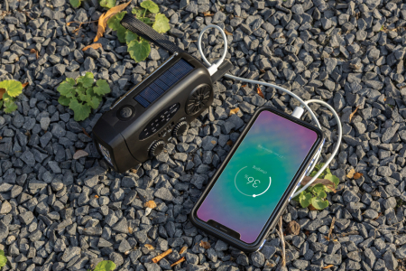 Radio de urgenta cu panou solar si lanterna RescueWave RCS [6]