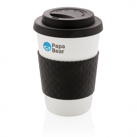 Cana cafea reutilizabila 270 ml cu capac silicon [4]