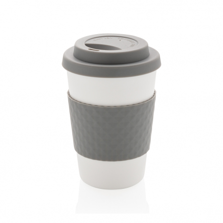 Cana cafea reutilizabila 270 ml cu capac silicon [1]