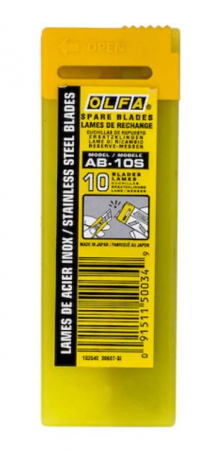 Etichetare si ambalare - Rezerve cutter mic Olfa AB-10S 9 mm 10buc