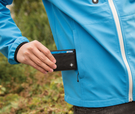 Portcard RFID anti-skimming piele PU [11]