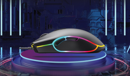 Mouse gaming RGB 7200 DPI, ergonomic, 6 butoane [11]
