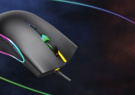 Mouse gaming RGB 7200 DPI, ergonomic, 6 butoane [12]