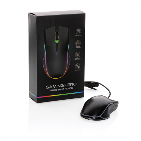 Mouse gaming RGB 7200 DPI, ergonomic, 6 butoane [15]