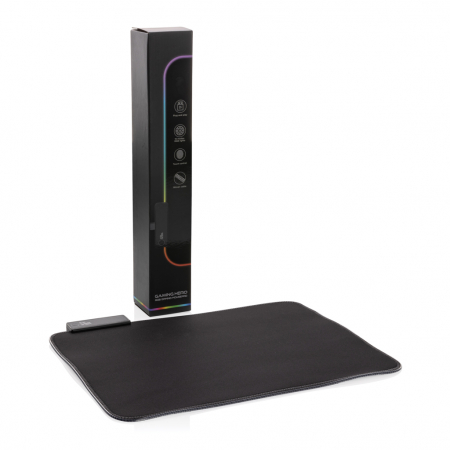 Mousepad gaming RGB, control tactil, 15 moduri de lumina [14]