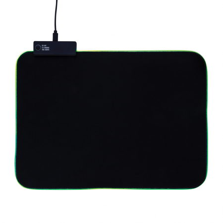 Mousepad gaming RGB, control tactil, 15 moduri de lumina [8]
