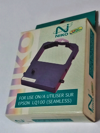 Cartuse, tonere, consumabile PC - Ribon Niko compatibil Epson LQ-100, imprimare neagra