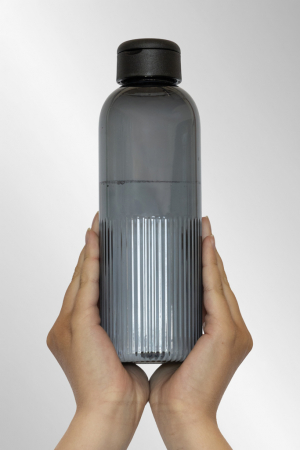 Sticla Ripple RPET reciclat 750 ml cu maner si design ondulat [9]