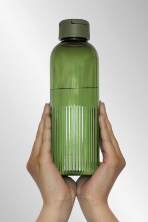 Sticla Ripple RPET reciclat 750 ml cu maner si design ondulat [9]