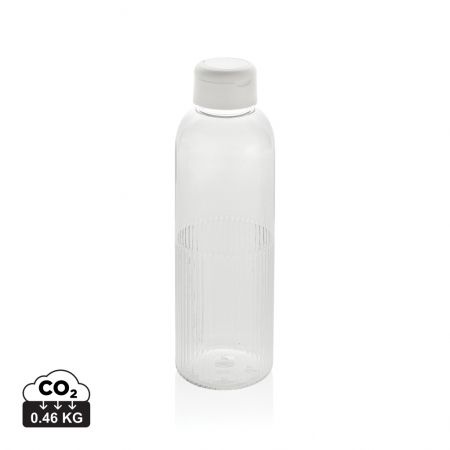 Noutati si inovatii - Sticla Ripple RPET reciclat 750 ml cu maner si design ondulat