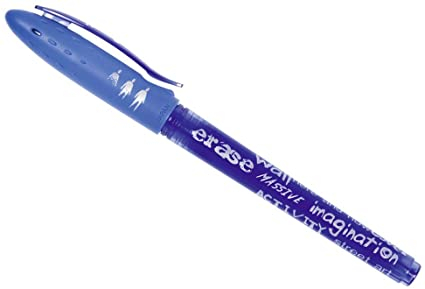 Roller Uni-ball Fanthom cu radiera 0.7mm albastru [1]