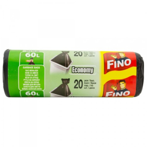 Saci gunoi 60L, 20/set Fino Economy [1]