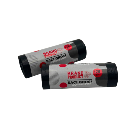 Saci menajeri (Unitate Protejata) - Saci menajeri UP STRONG 120L, 10 buc. | Brand Product UP, Unitate Protejata Autorizata