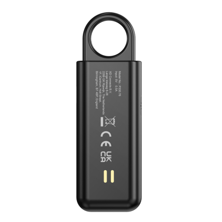 Alarma personala Safio RCS SOS, 150 dB, Bluetooth, locatie live, USB-C [6]