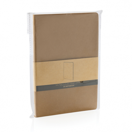 Agenda A5 Salton din hartie reciclata GRS – notebook eco 192 pagini dictando [10]