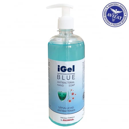 Unitate Protejata - COMERT - Sapun lichid antibacterian Ekomax iGel Blue 500ml