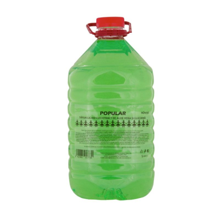 Unitate Protejata - PRODUCTIE - Sapun lichid Ekomax Aloe Vera Popular PET 5L