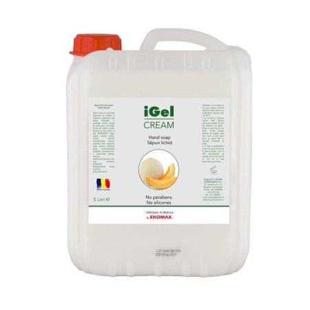 Unitate Protejata - PRODUCTIE - Sapun lichid Ekomax iGel Cream Sweet Melon 5L
