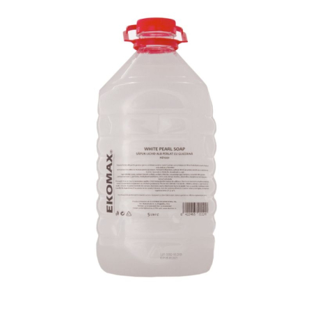 Unitate Protejata - PRODUCTIE - Sapun lichid Ekomax White Pearl PET 5L