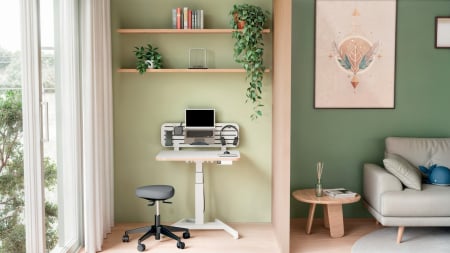 Scaun ergonomic Leitz Ergo cu roți, șezut tip șa, DSM 360°, spumă DDF Dual Density [11]