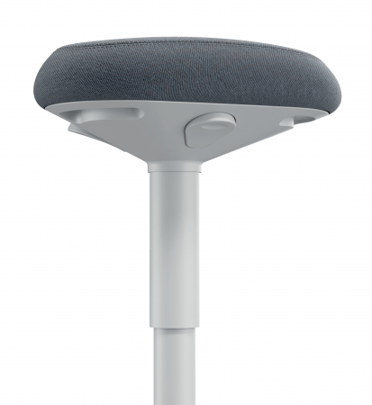 Scaun Ergonomic Leitz Ergo – Pozitie Sezut/In Picioare, Inaltime Reglabila, Gri-Pastel si Gri-Carbune [9]