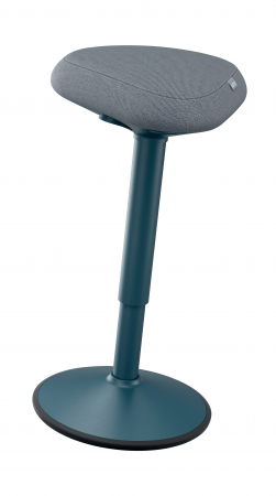 Scaun Ergonomic Leitz Ergo – Pozitie Sezut/In Picioare, Inaltime Reglabila (57-82 cm), Gri-Pastel si Gri-Carbune [0]