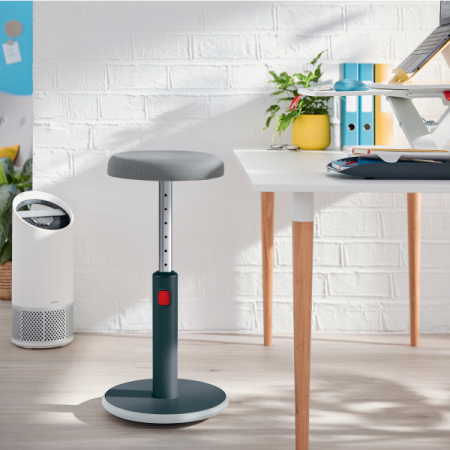 Scaun ergonomic Leitz, pozitie sezut/in picioare [2]