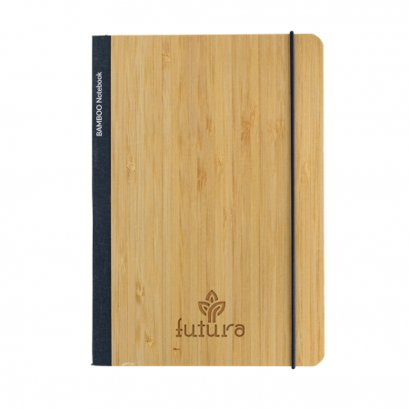 Agenda A5 Scribe din bambus FSC® – 160 pagini dictando crem, eco-friendly [5]