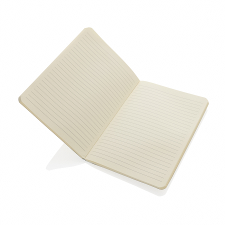 Agenda A5 Scribe din bambus FSC® – 160 pagini dictando crem, eco-friendly [3]