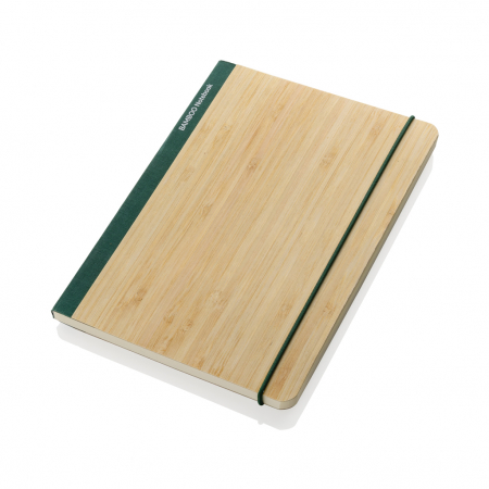Agenda A5 Scribe din bambus FSC® – 160 pagini dictando crem, eco-friendly [2]