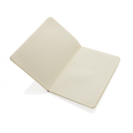 Agenda A5 Scribe din bambus FSC® – 160 pagini dictando crem, eco-friendly [3]