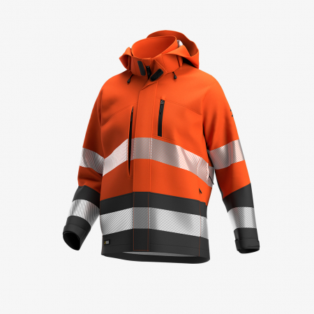 Geci - Geaca hi-vis SCUTI SSHELL JKT, barbati, Safety Jogger