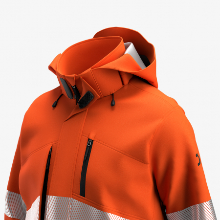 Geaca hi-vis SCUTI SSHELL JKT, barbati, Safety Jogger [1]