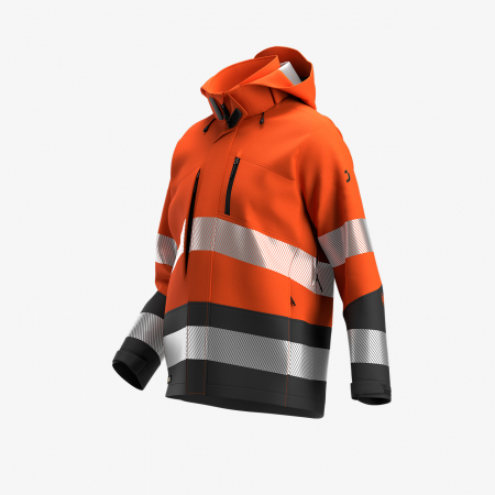 Geaca hi-vis SCUTI SSHELL JKT, barbati, Safety Jogger [2]