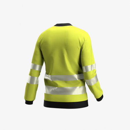 Hanorac hi-vis la baza gatului SCUTI, unisex, Safety Jogger [4]
