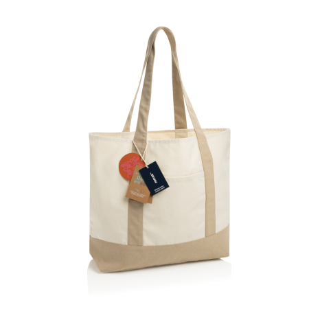 Geanta tote SHOP LOCAL AWARE™ din bumbac reciclat [1]