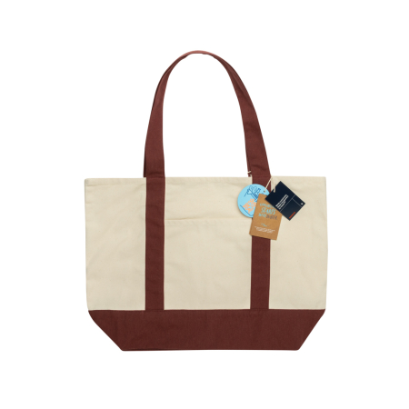 Geanta tote SHOP LOCAL AWARE™ din bumbac reciclat [2]