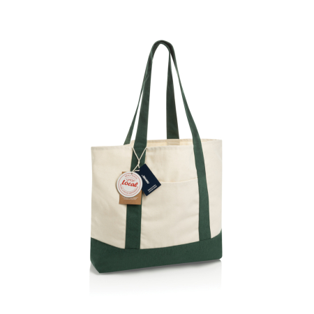 Geanta tote SHOP LOCAL AWARE™ din bumbac reciclat [0]