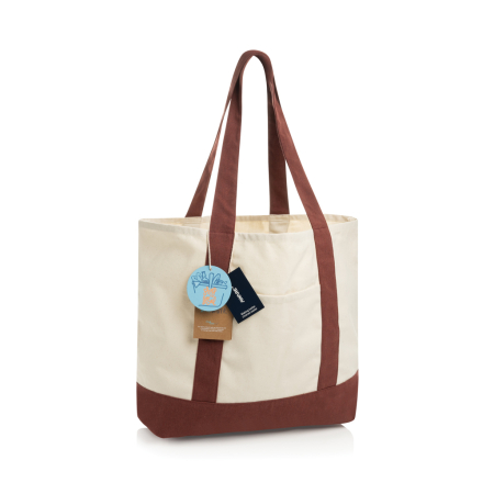 Geanta tote SHOP LOCAL AWARE™ din bumbac reciclat [1]