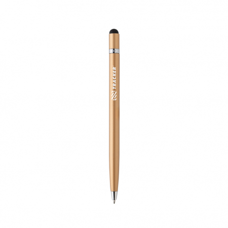 Pix minimalist metalic cu stylus si cerneala albastra [2]