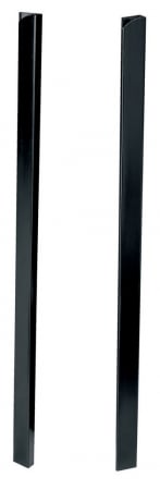 Sina legare documente GBC, plastic, A4, 10 mm, 70 coli, 25 buc/set, negru [1]