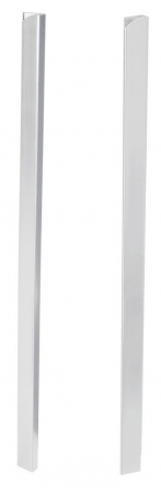 Sina legare documente GBC, plastic, A4, 5 mm, 20 coli, 25 buc/set, alb [1]